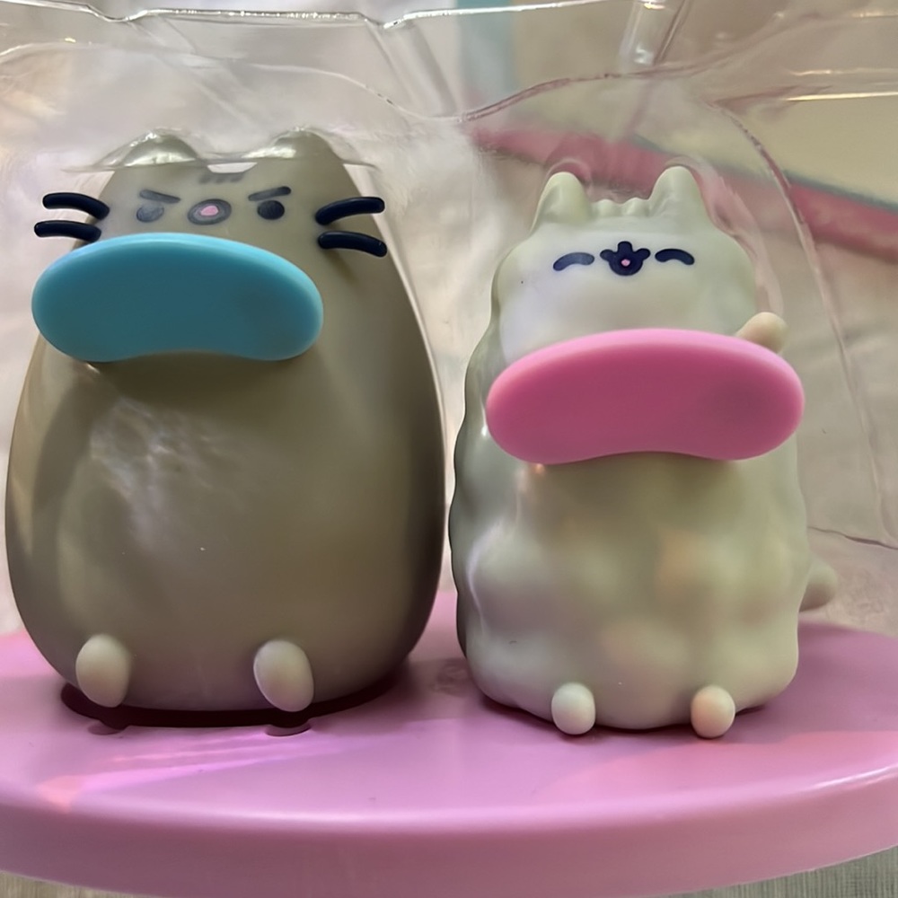 3 Pusheen containers- 1 plastic-1 ceramic  from 2018 - gaming from 2022 - Picture 2 of 16